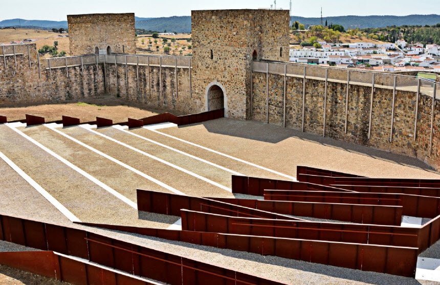 Castillo de El Real de la Jara, Spain